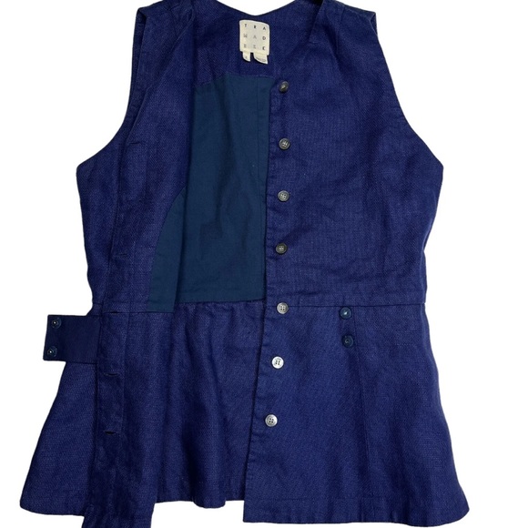 Trademark Blue Wrap Tank Top - Picture 9 of 9